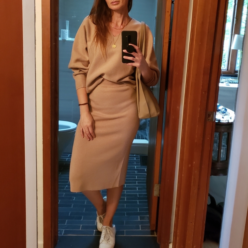 H&M Sweater skirt knit set
